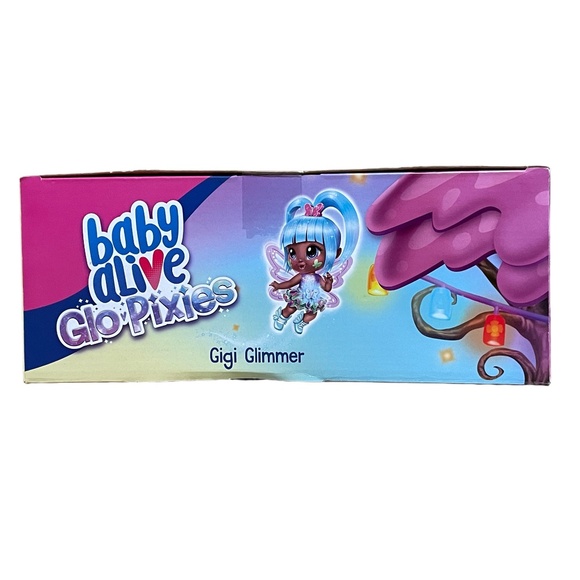Baby Alive GloPixies Doll, Gigi Glimmer, Glowing Pixie Doll Toy Collection NEW! - Picture 5 of 5